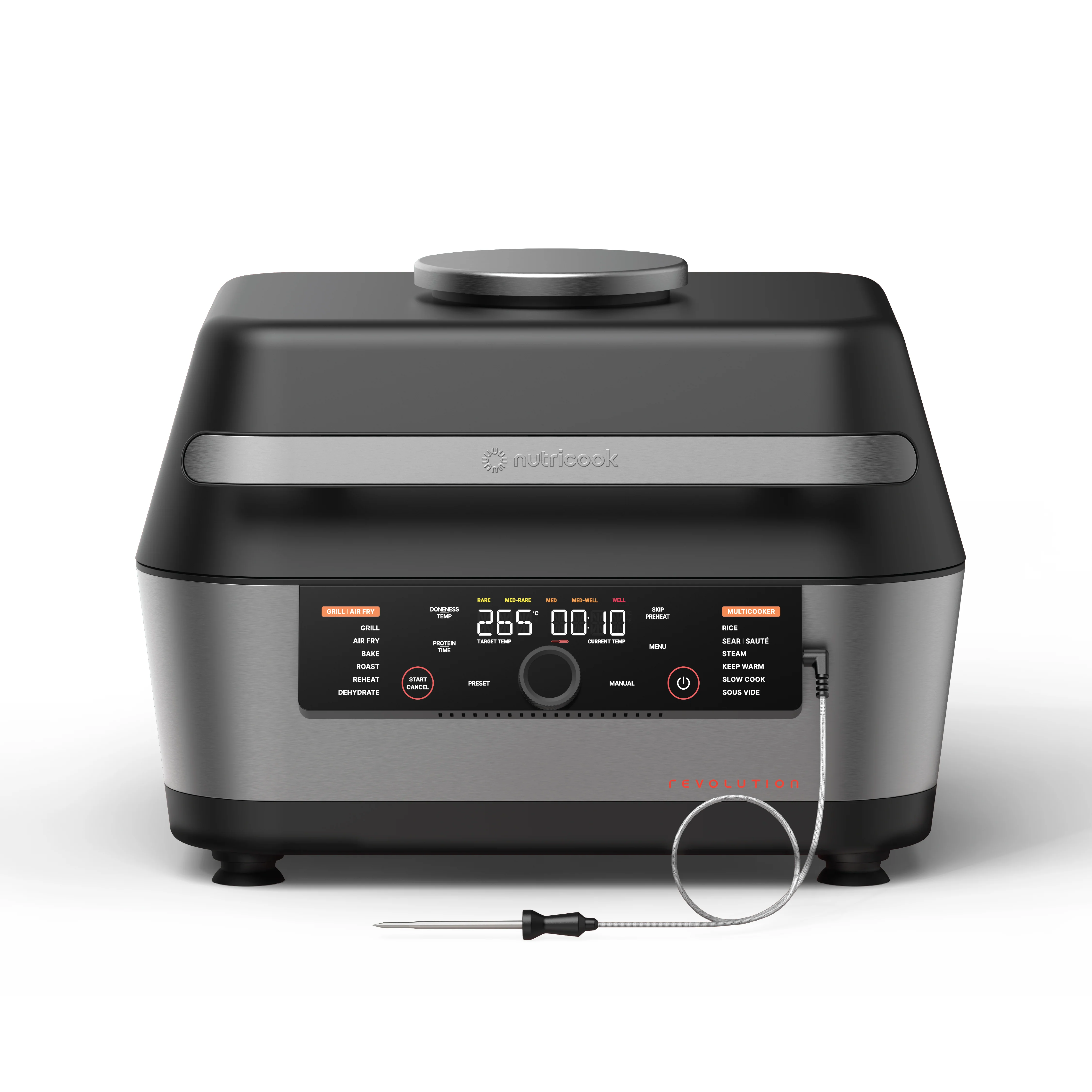 Revolution 3-in-1 Grill, Air Fryer & Multicooker