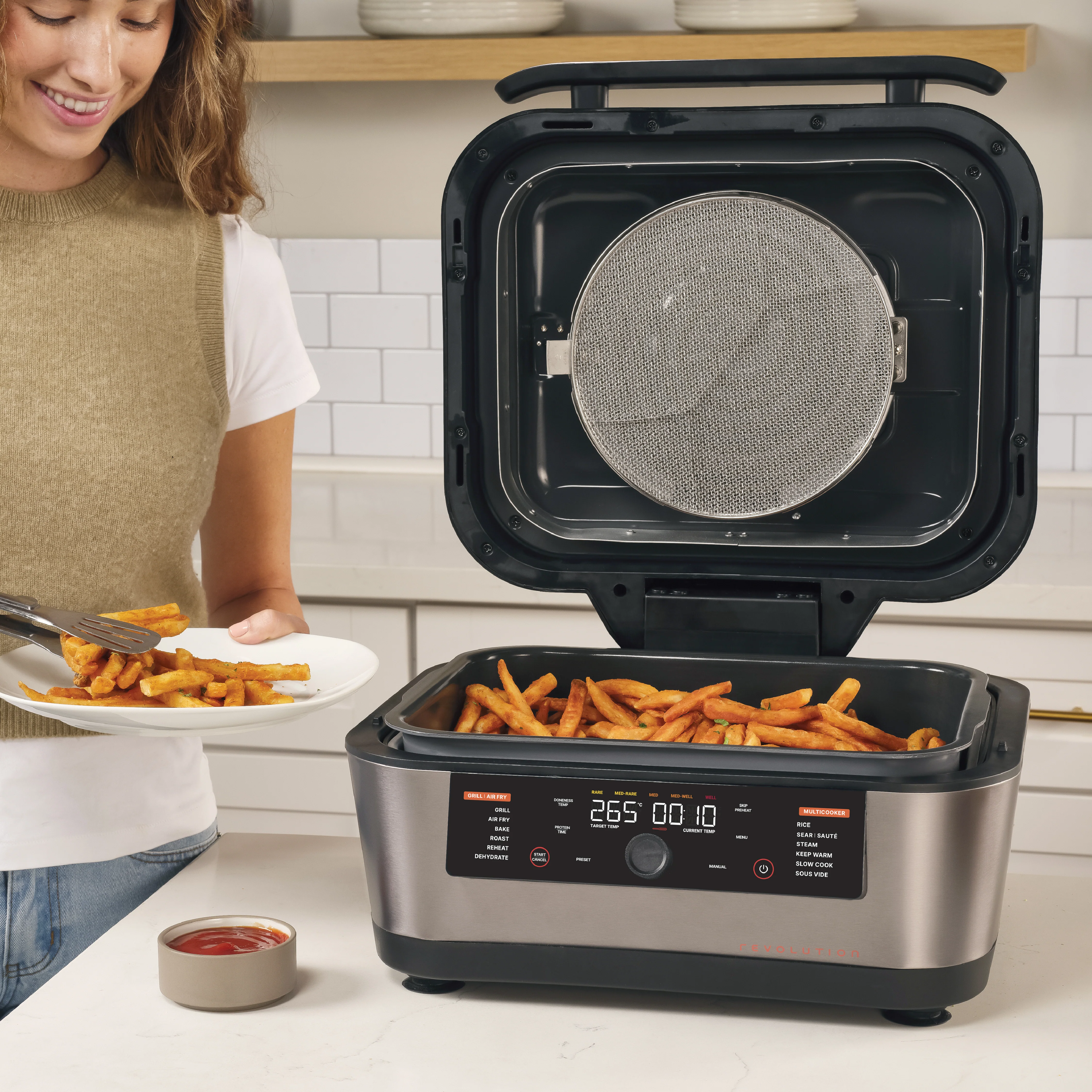 Revolution 3-in-1 Grill, Air Fryer & Multicooker - Image 9